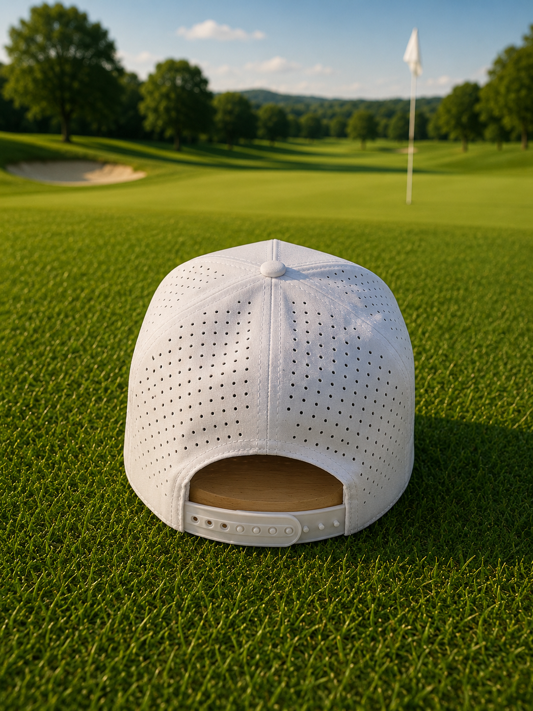Field Golden Golf Hat
