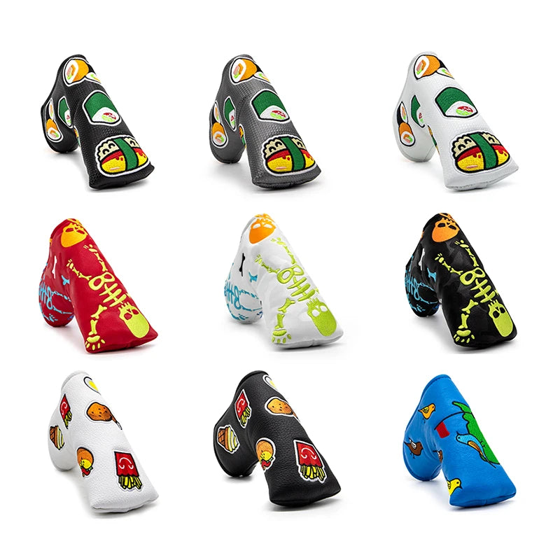 Sushi, Fast Food, and Birdie Putter Head Covers - Blade