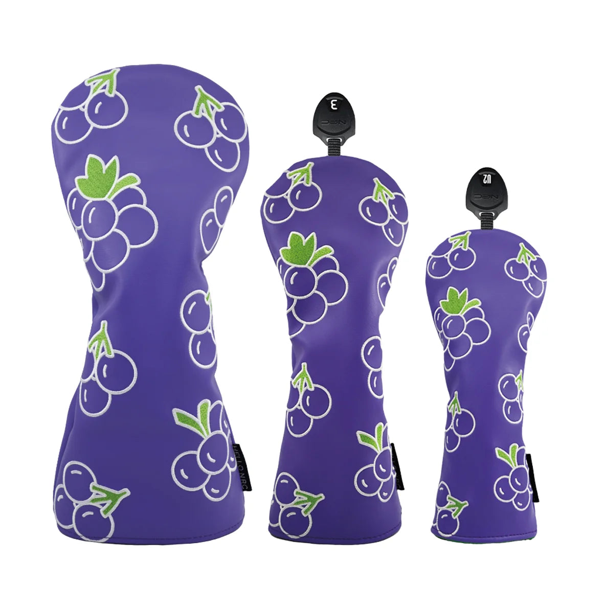 Fruit Head Covers - 3 Piece Head Cover Sets - Driver, Wood, Hybrid