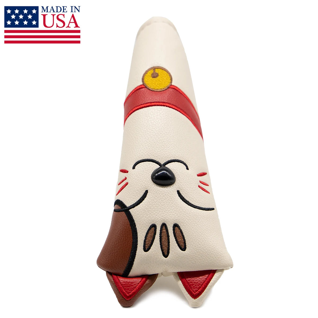 Purring Cat Putter Head Cover - Blade