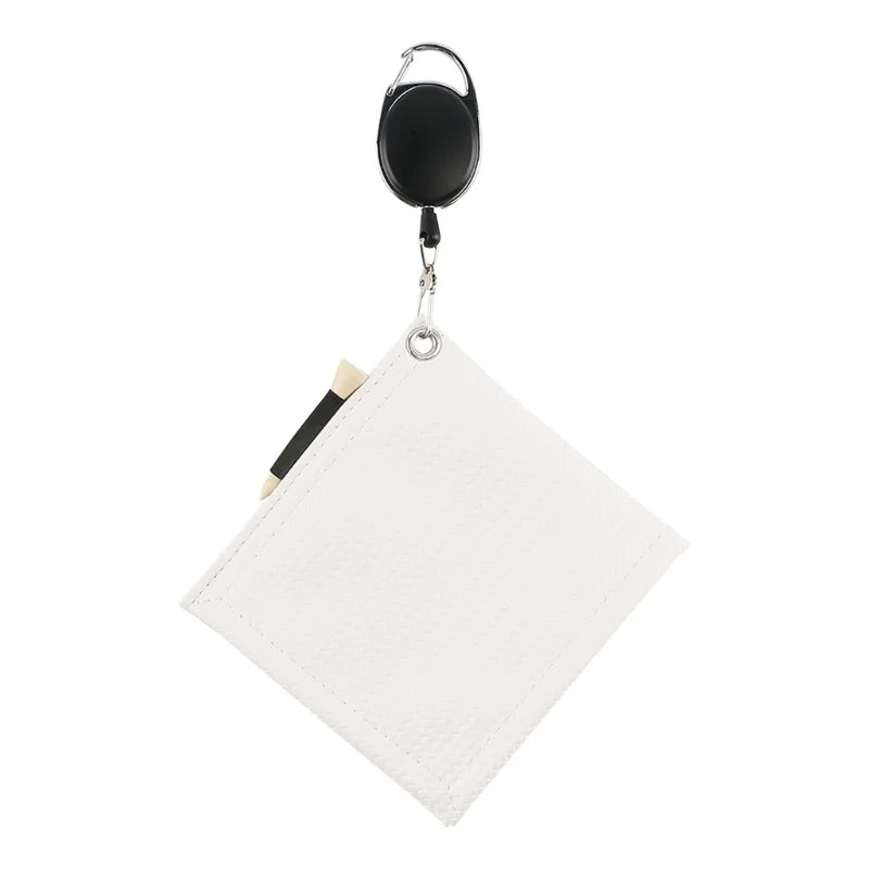 Golfs Club Cleaning Towel Cleaning Cloth with Buckle Water-Absorption Wipe Cloth