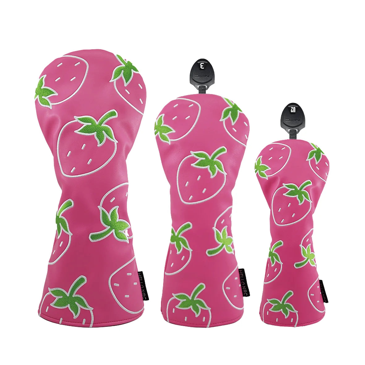 Fruit Head Covers - 3 Piece Head Cover Sets - Driver, Wood, Hybrid