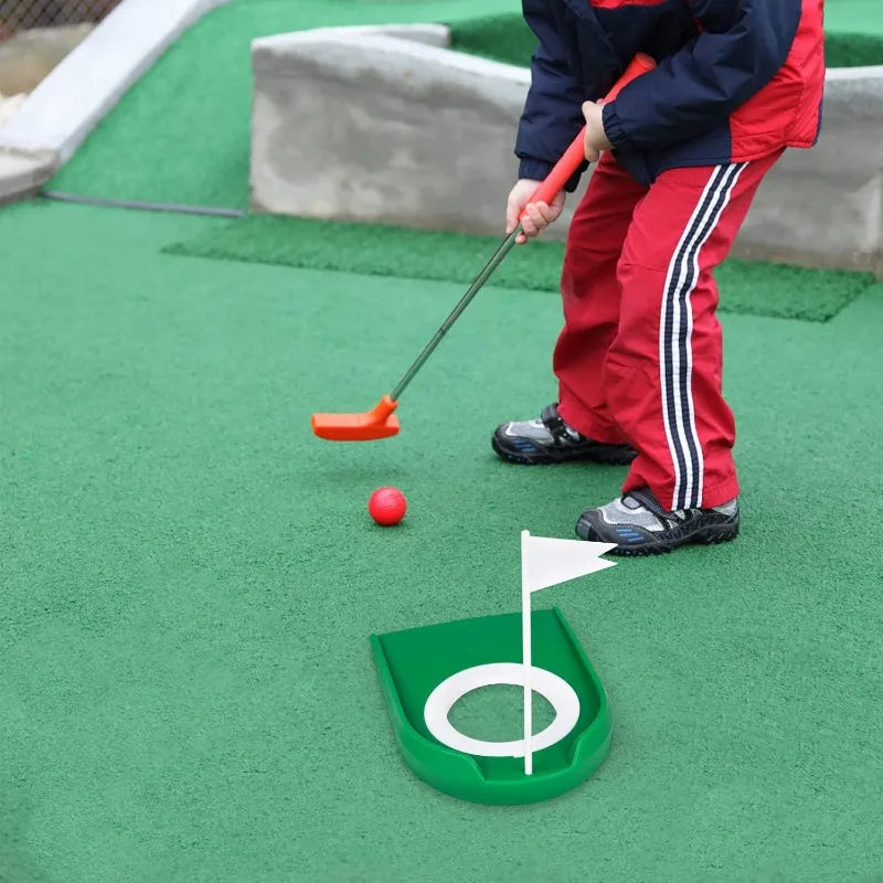 Golf Swing Trainer Plate Putting Training Aids Golf Simulator Home Party Game Practice Golf Accessories For Men Women Golfers HD