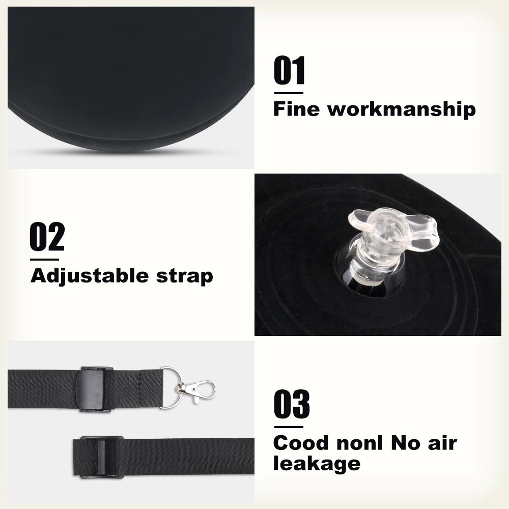 Inflatable Golf Smart Ball Golf Smart Ball Training Aid Inflatable Ball Adjustable Lanyard Posture Correction Swing Trainer Aids