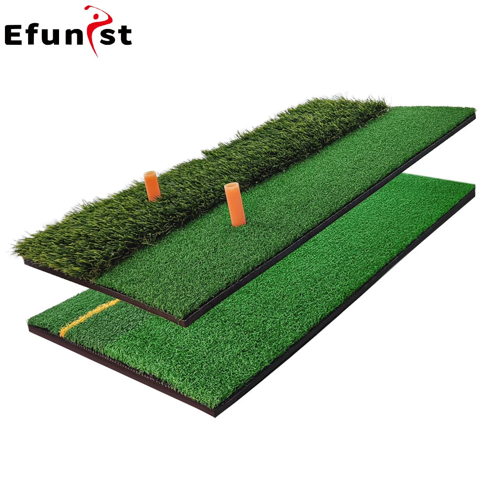 Golf Hitting Mat Indoor Outdoor Golf Training Aids 4 Styles Mini Practice Durable PP Grass Pad Backyard Exercise Drop Ship
