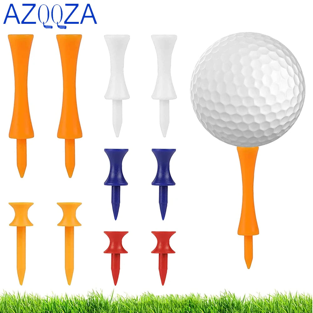 30Pcs/Set Golf Ball Studs Plastic Ball Seat Accessories Nails Holder Support For Golfer Training Aids Random Color