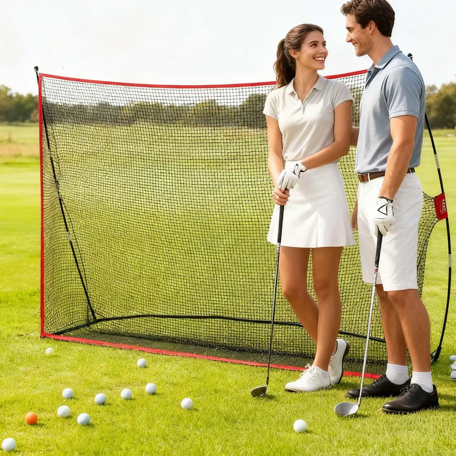 Golf Net Swing Training Aid For Backyard