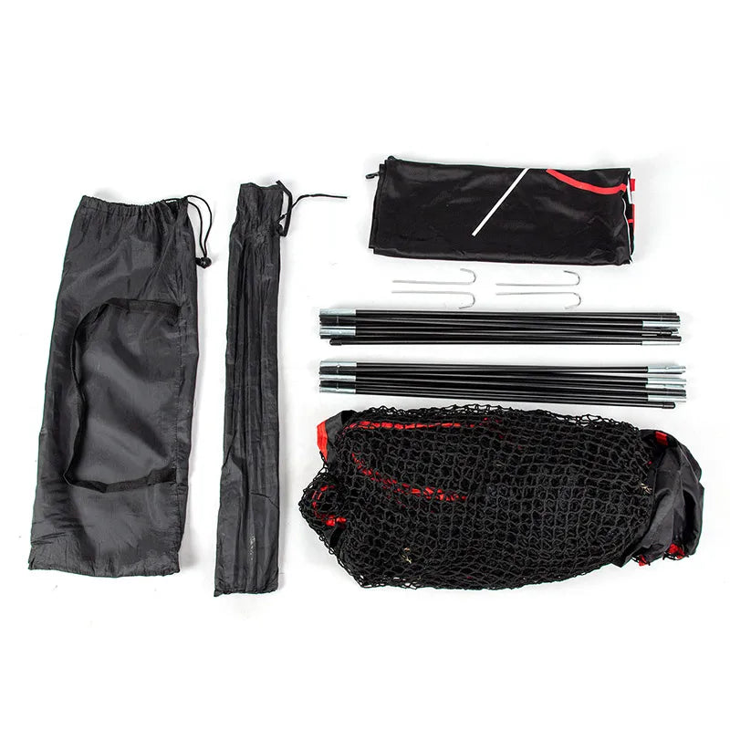 Golf Hitting Training Aids Nets Golf Chipping Cage Net with Target and Carry Bag for Backyard Driving Chipping