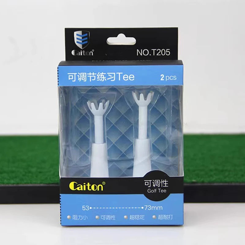 [YY999]1/2Pcs Adjustable Golf Ball Holder Golf Tee Golf Swing Trainer Golf Practice Tees Golf Accessories