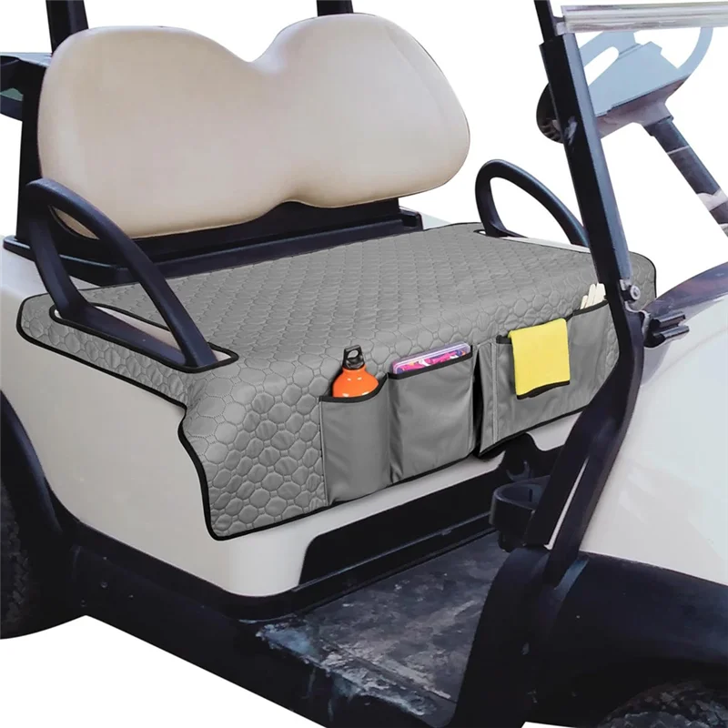 RTENTE-Golf Cart Seat Covers Universal Golf Cart Seat Towel Blanket For EZGO, Yamaha, Club Car & More 2 Persongolf Carts