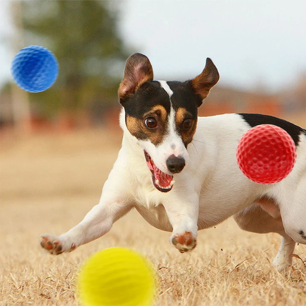 10Pcs Elastic Sponge Limited Flight Golf Balls For Indoor / Outdoor