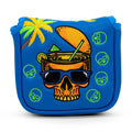 Tropical Skull Putter Head Cover - Mallet