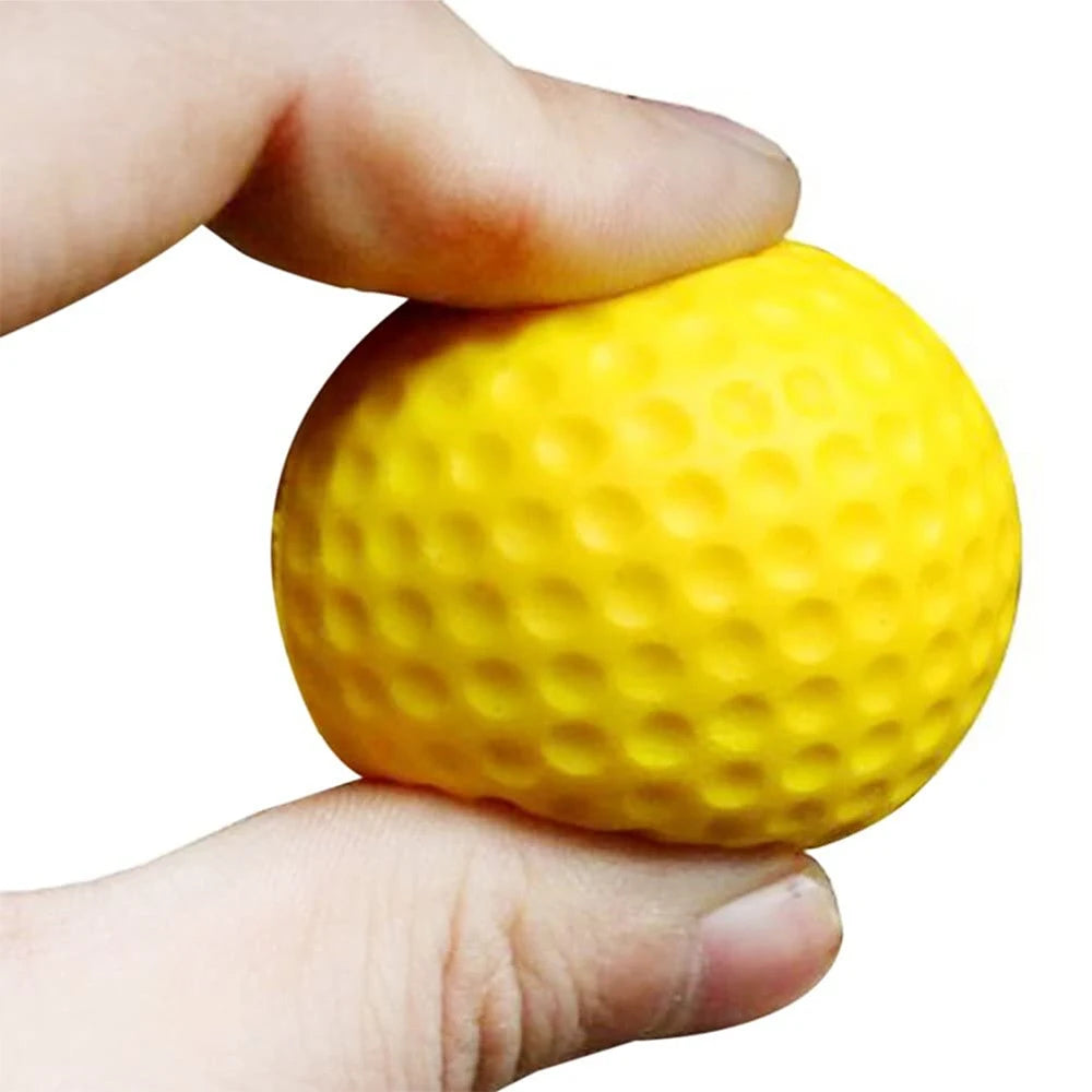 10Pcs Elastic Sponge Limited Flight Golf Balls For Indoor / Outdoor