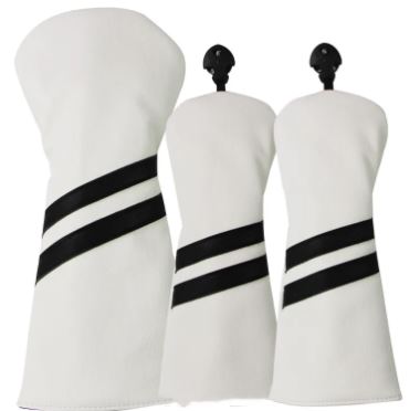 Twin Stripe Head Covers - Driver, Woods, Hybrids