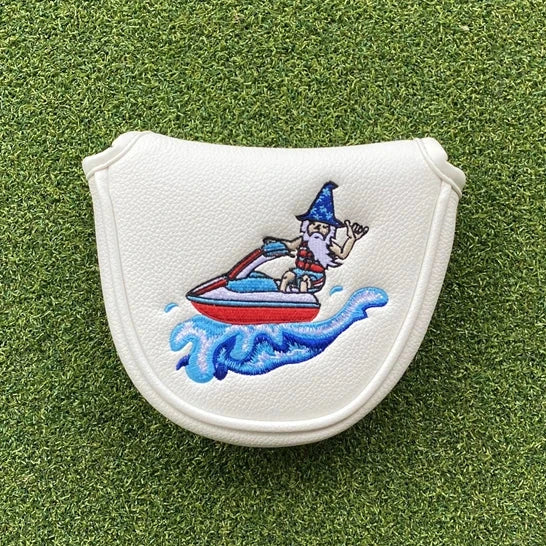 Jet Ski Wizard Putter Head Cover - Mallet / Blade