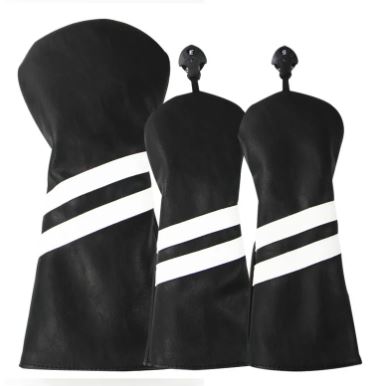 Twin Stripe Head Covers - Driver, Woods, Hybrids