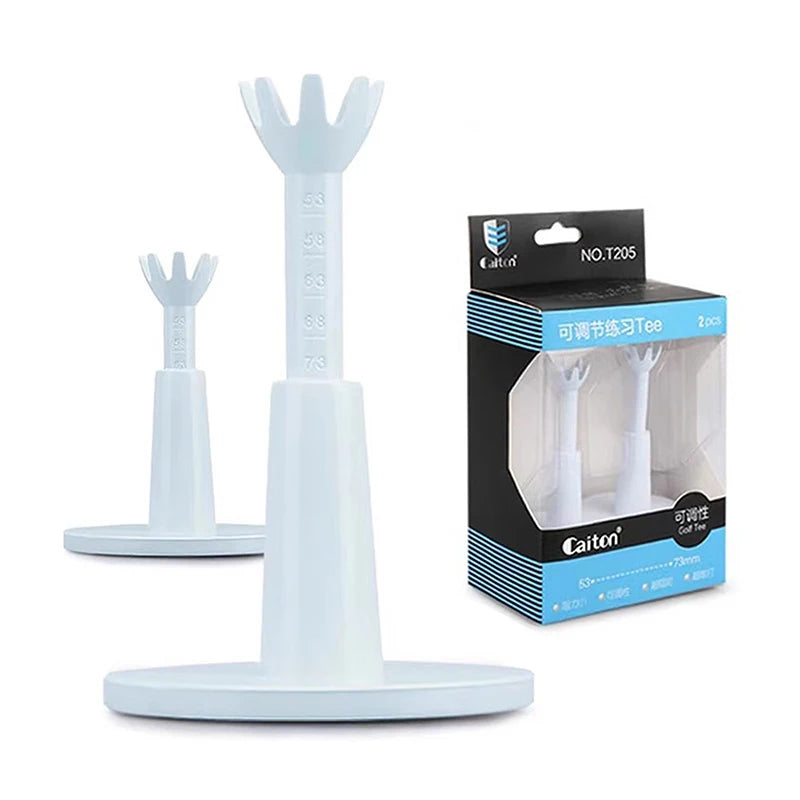 [YY999]1/2Pcs Adjustable Golf Ball Holder Golf Tee Golf Swing Trainer Golf Practice Tees Golf Accessories
