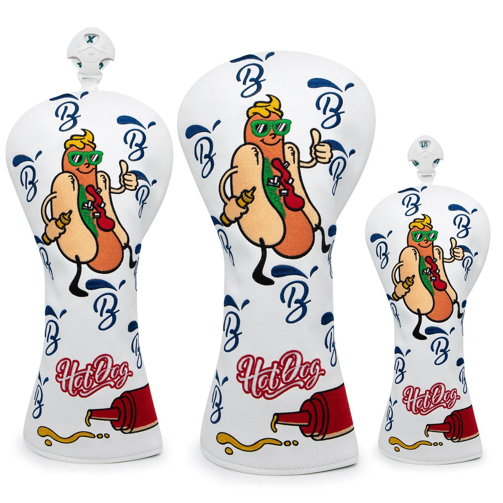 Glizzy Man - 3 Piece Set or 1 Piece - Driver, Wood, Hybrid