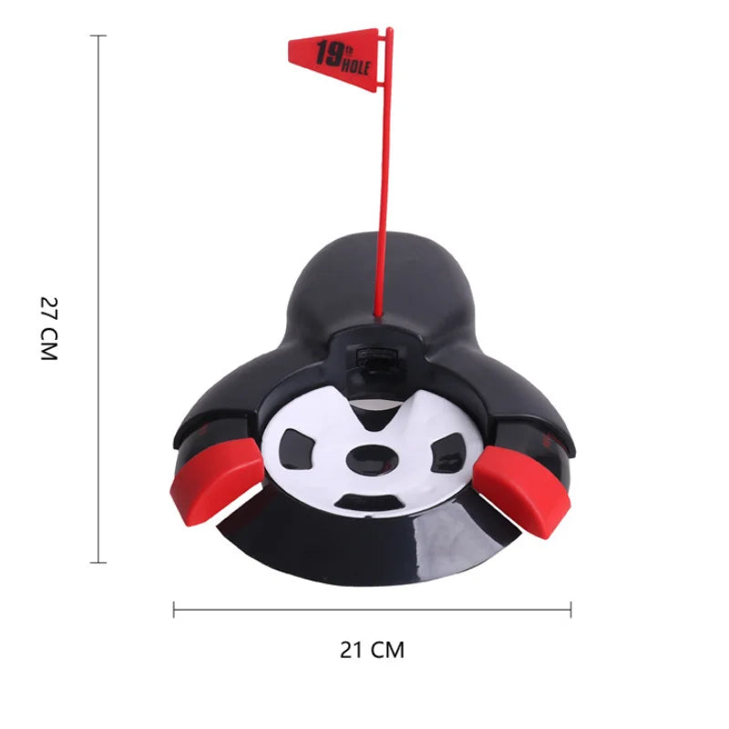 Golf Automatic Putting Cup Training Aids, Golf Return Machine for Indoor Office, Hole Auto Returning Practice for Outdoor Garde
