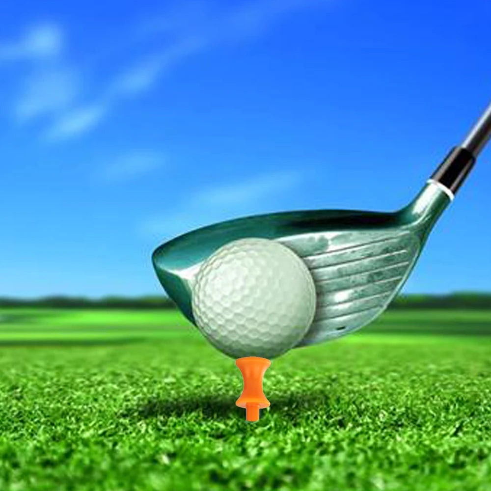 30Pcs/Set Golf Ball Studs Plastic Ball Seat Accessories Nails Holder Support For Golfer Training Aids Random Color