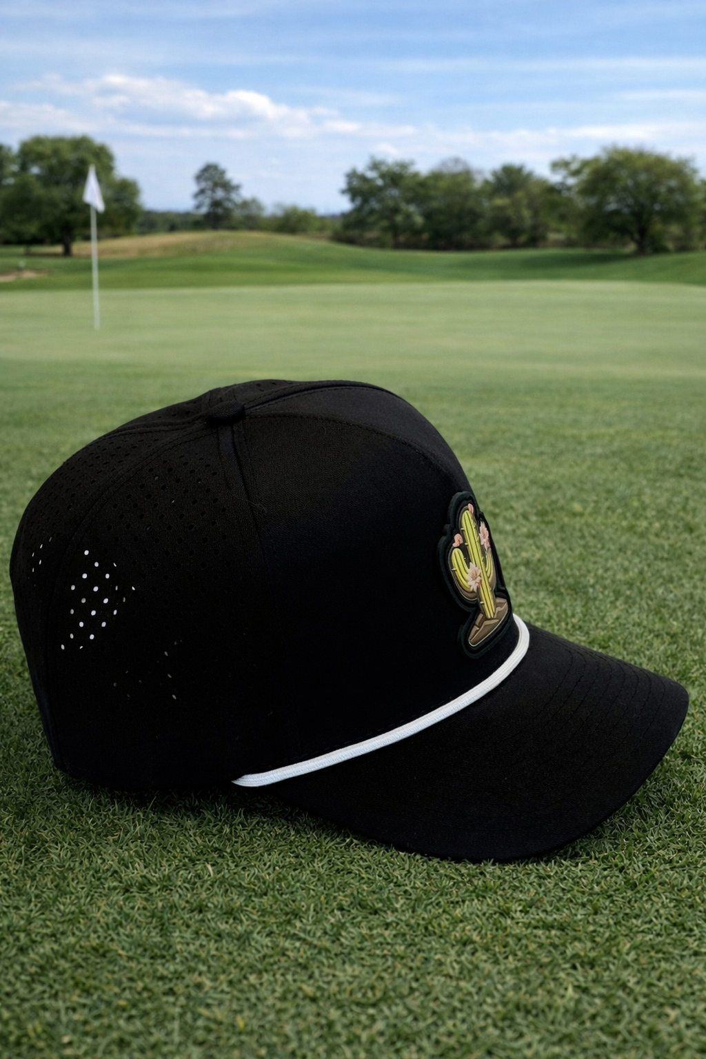 Desert Cactus Yellow Hat