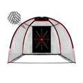 Golf Hitting Training Aids Nets Golf Chipping Cage Net with Target and Carry Bag for Backyard Driving Chipping