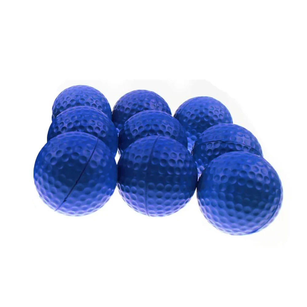 10Pcs Elastic Sponge Limited Flight Golf Balls For Indoor / Outdoor