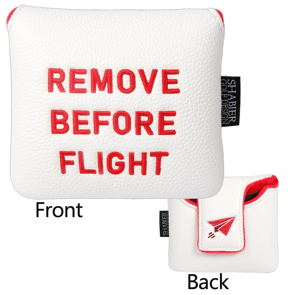 Remove Before Flight Putter Head Cover - Mallet