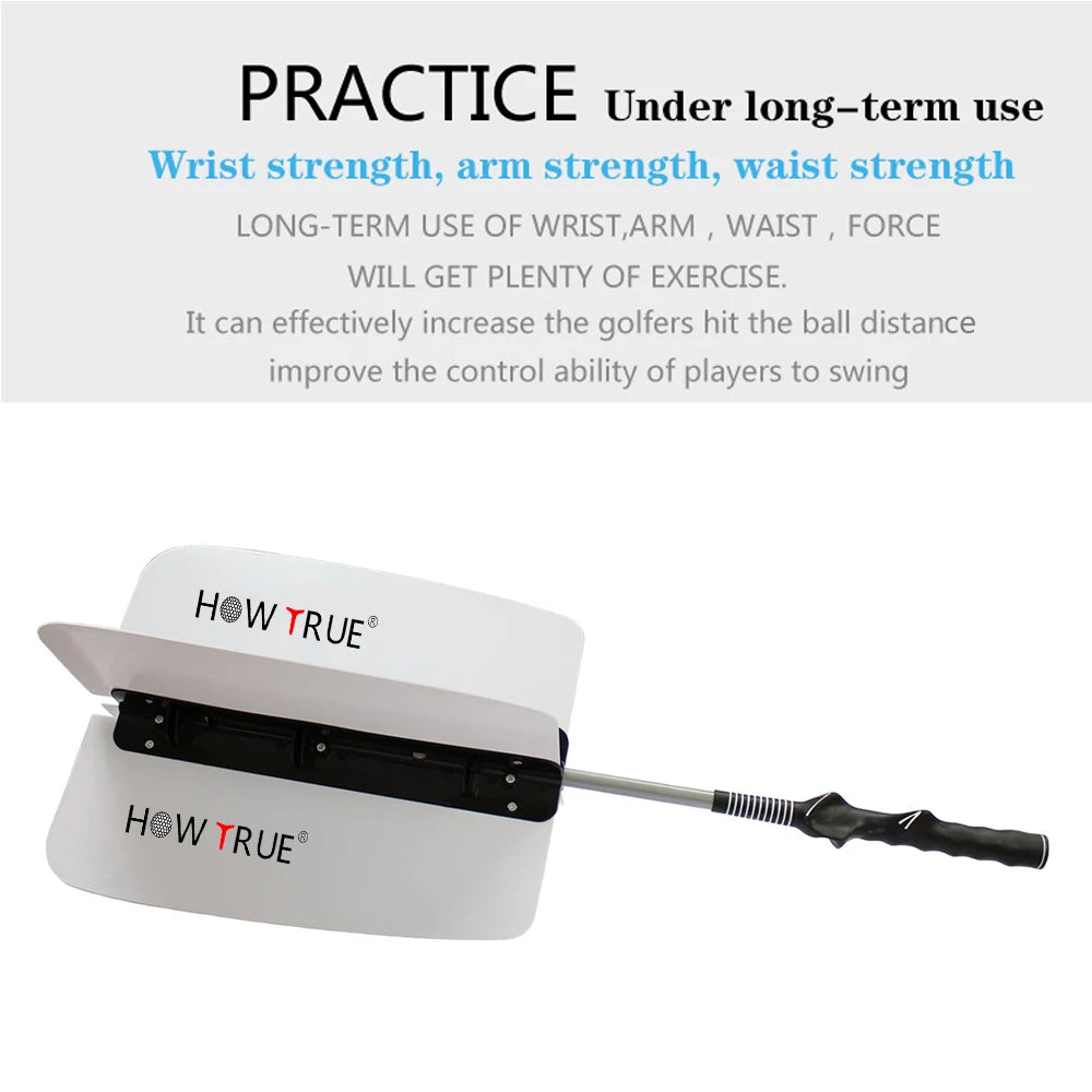 Golf Pinwheel Swing Trainer Fan Power Speed Practice