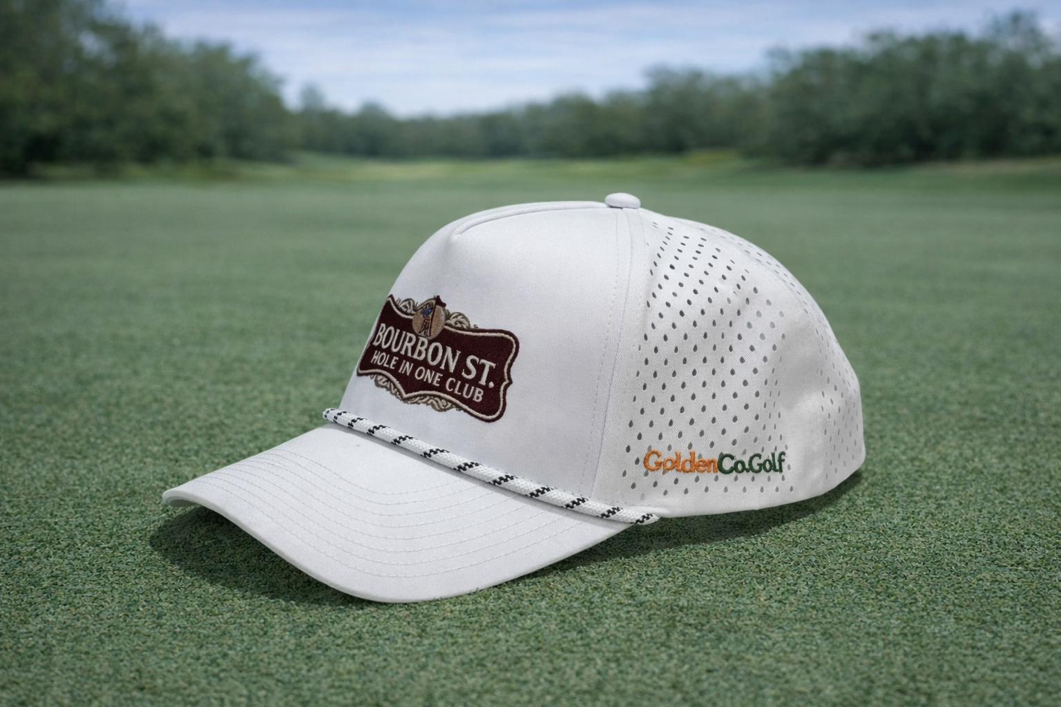 Bourbon Street Hole in One Club Hat