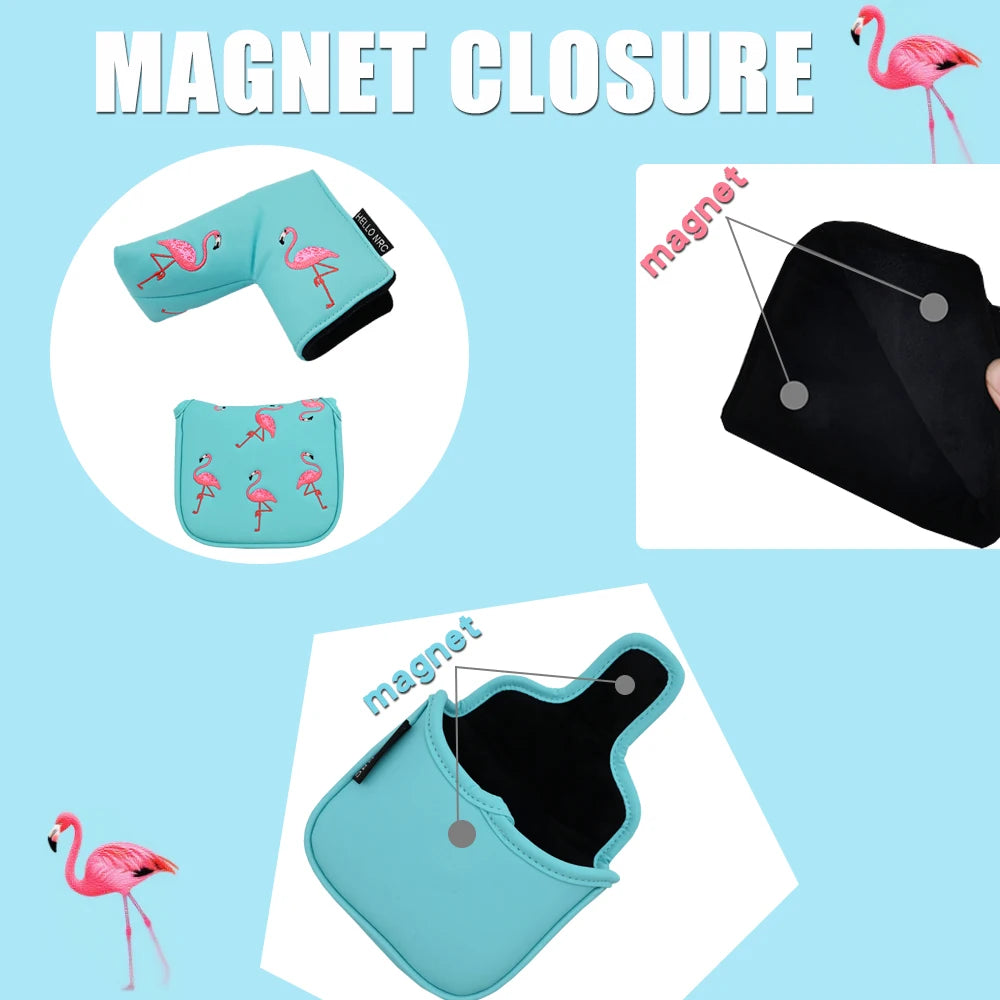 Flamingo Putter Cover - Mallet / Blade
