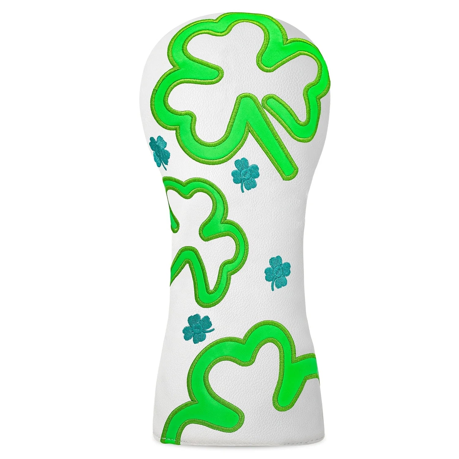 Lucky Clover Head Covers - 3 Piece Set or 1 Piece - Driver, Wood, Hybrid