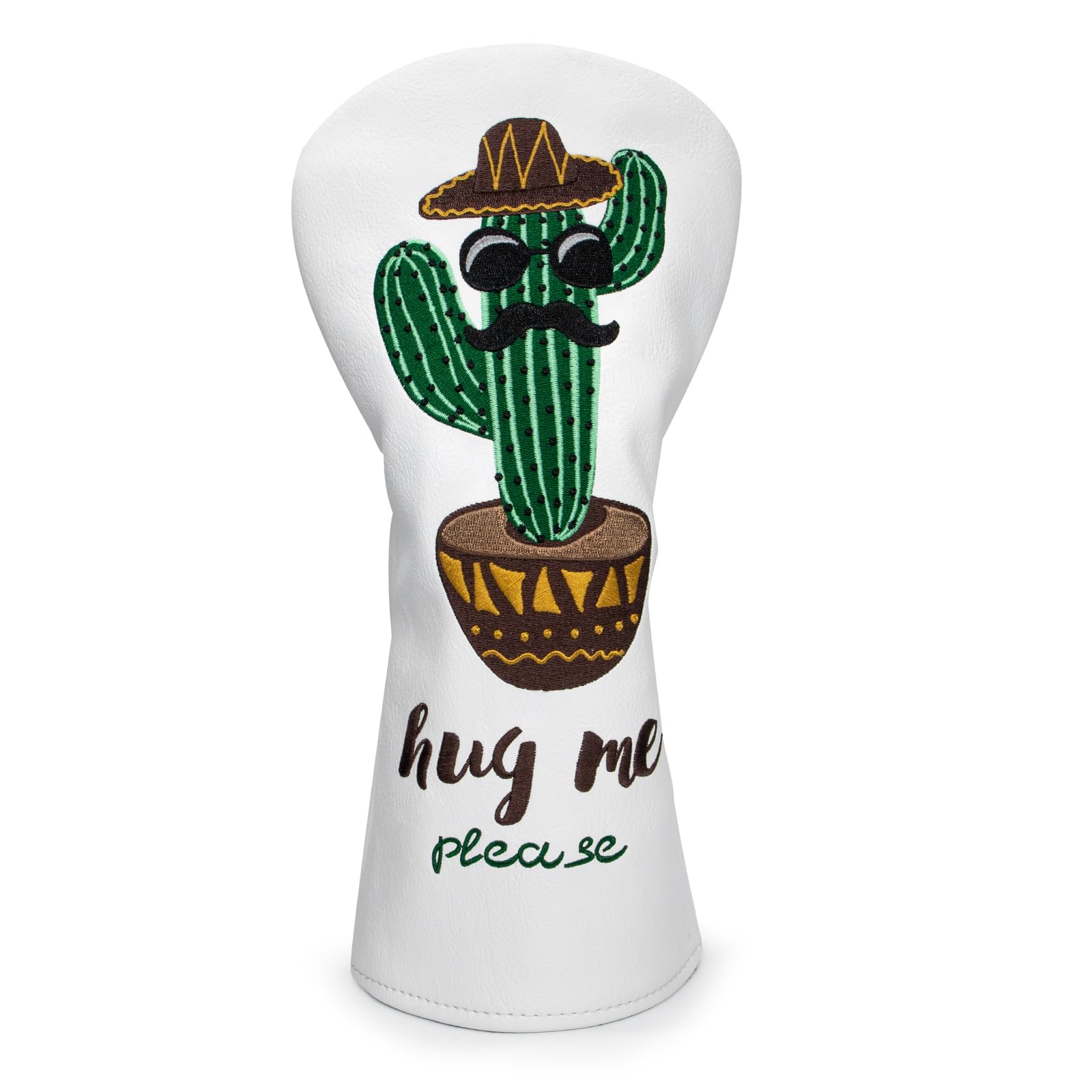 Cactus Premium Leather Golf Headcover - Driver