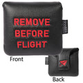 Remove Before Flight Putter Head Cover - Mallet