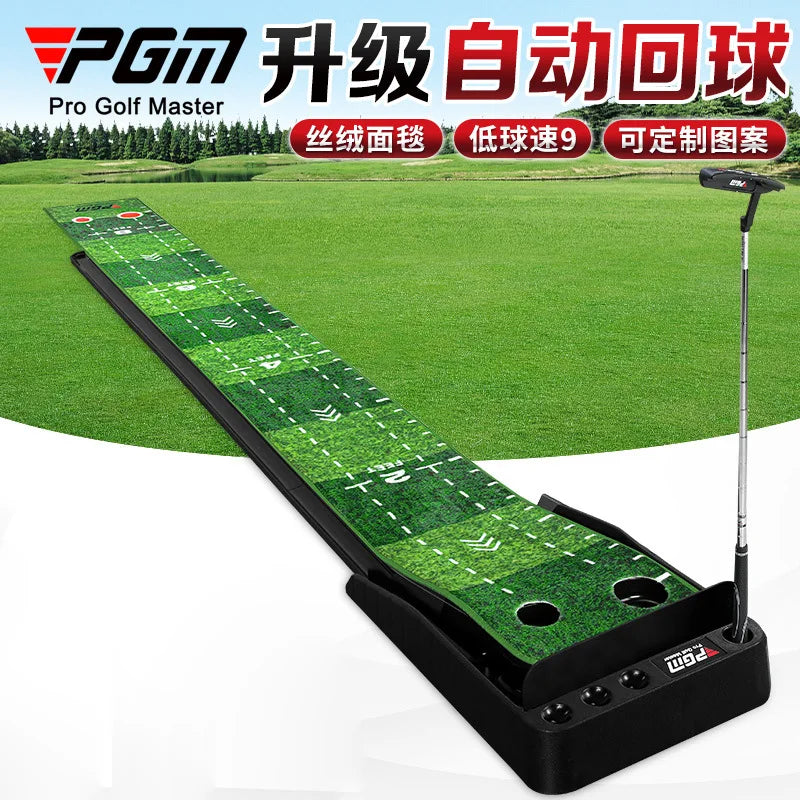 PGM Golf Training Aids 3M Velvet Indoor Putting Practice Mat Home Office Putter Train Blanket Portable TL021