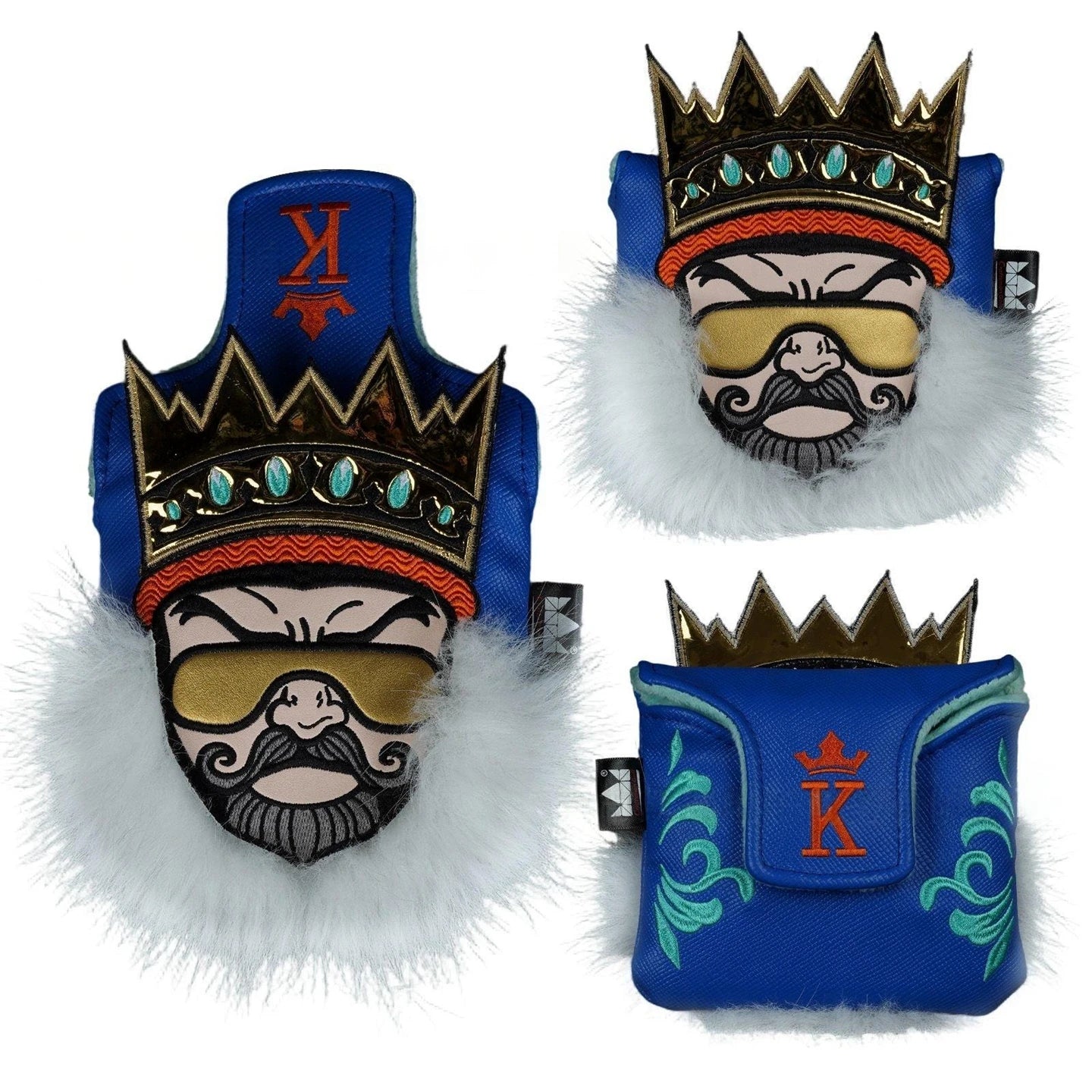 King of The Castle Putter Head Cover - Mallet / Blade