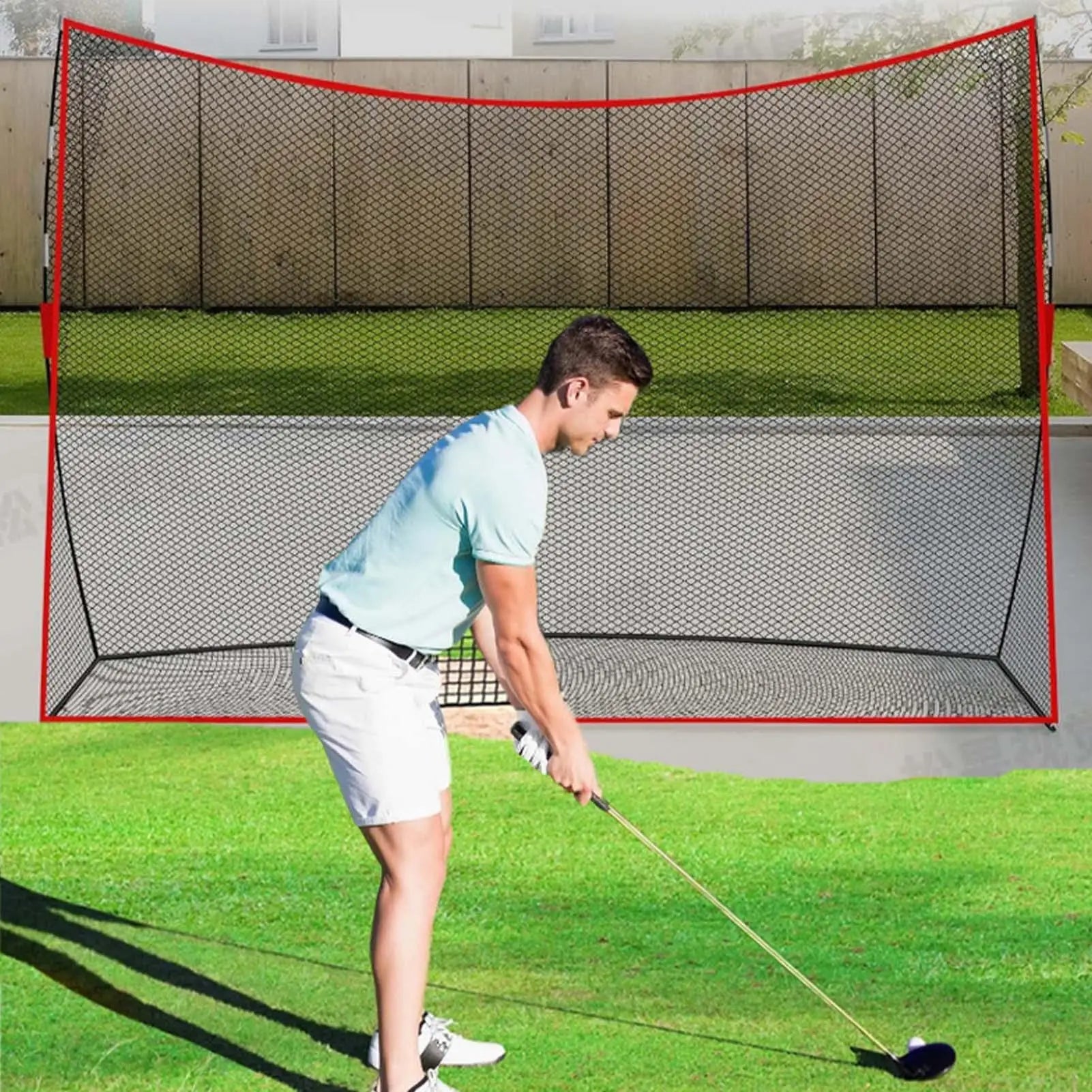 Golf Net Swing Training Aid For Backyard