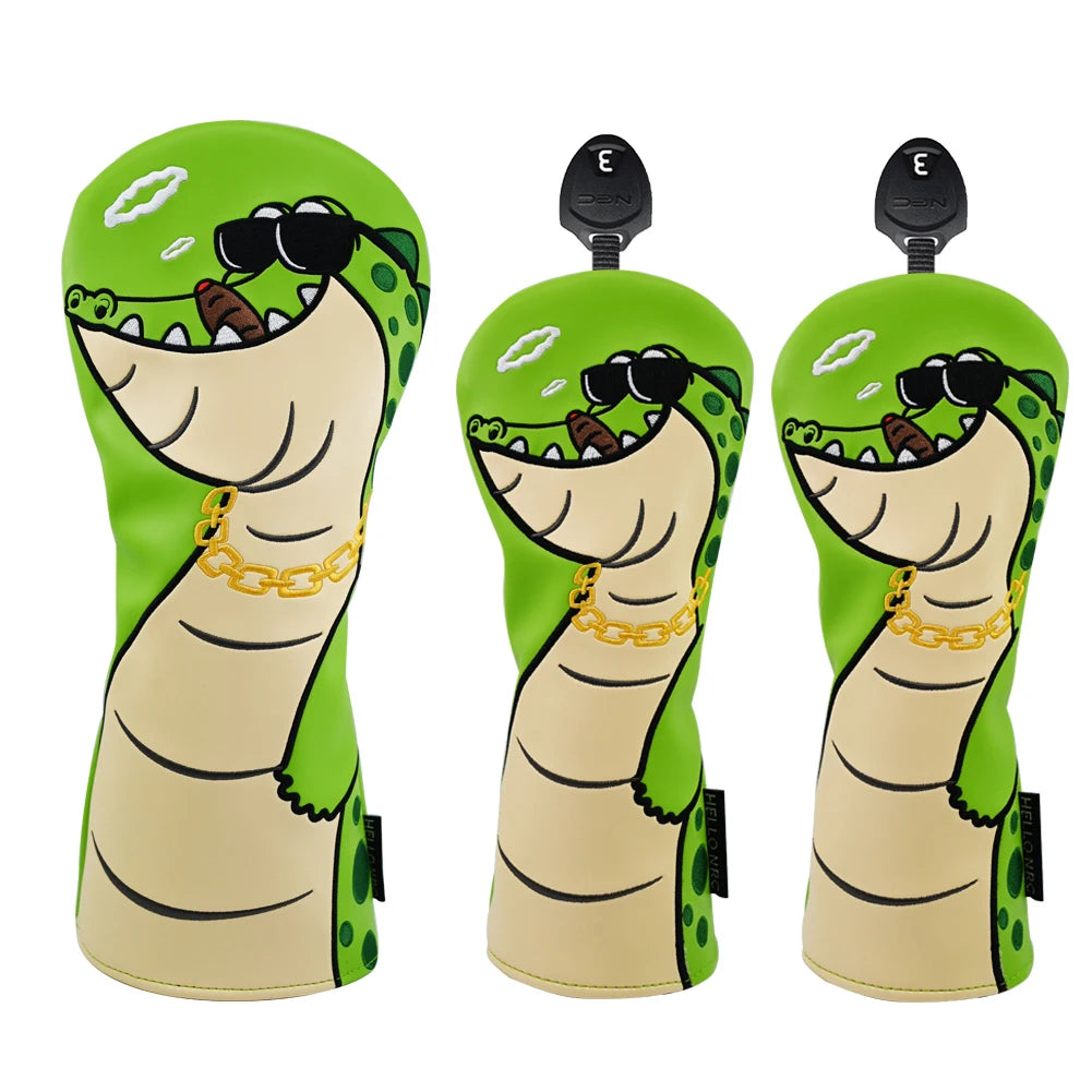 Gator Head Covers - 3 Piece Set or 1 Piece - Driver, Woods, Hybrids