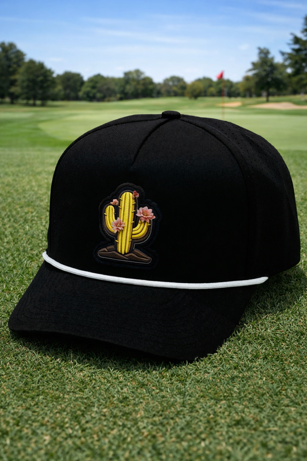 Desert Cactus Yellow Hat