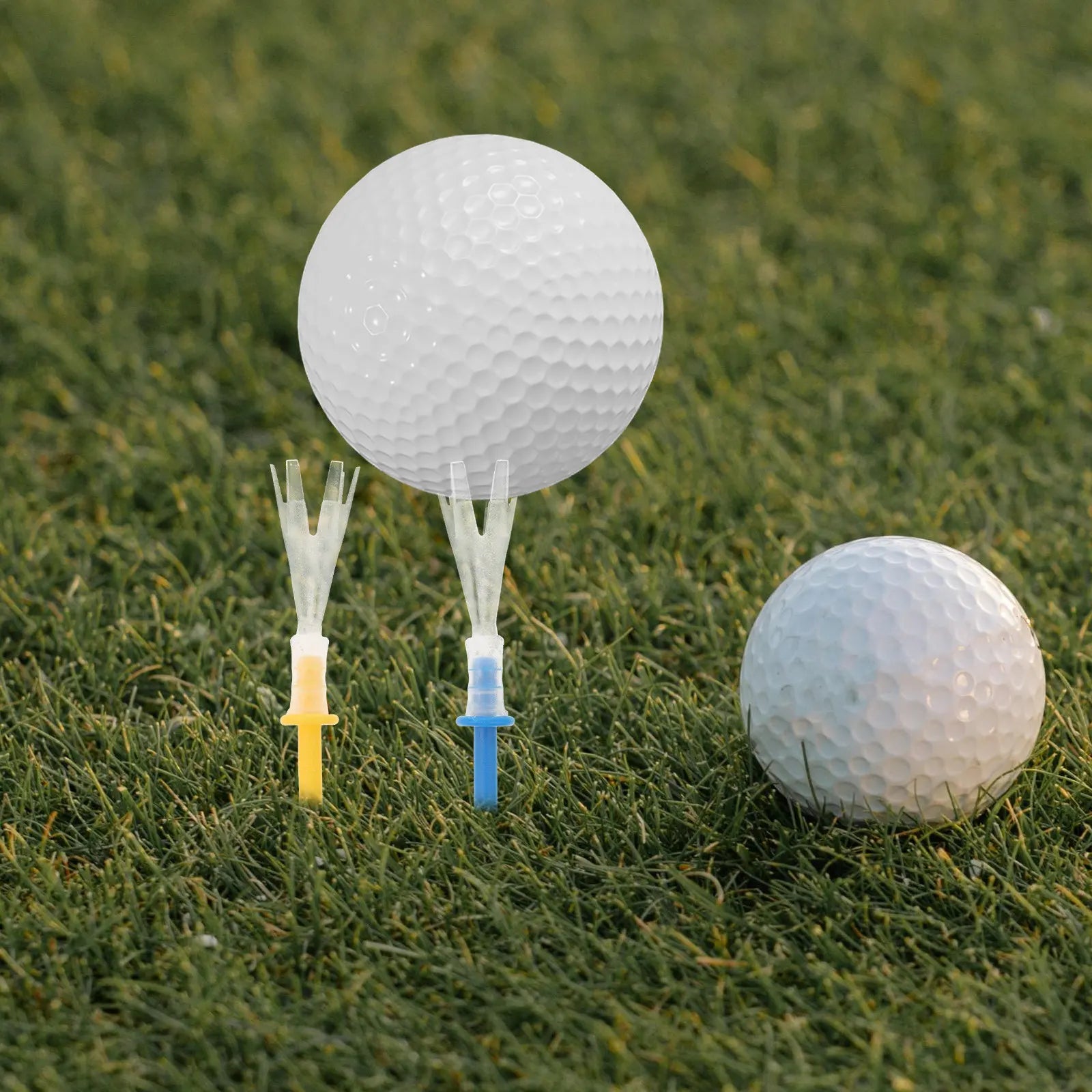 16Pcs Golf Ball Tees Reusable Professional Plastic Tees for Driving Distance 4 More Yards Less Friction Straighter Drives Eco