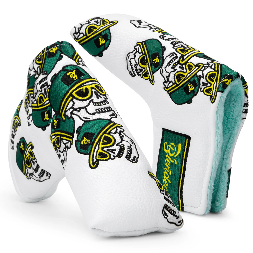 Snapback Skeleton Putter Head Cover - Mallet / Blade