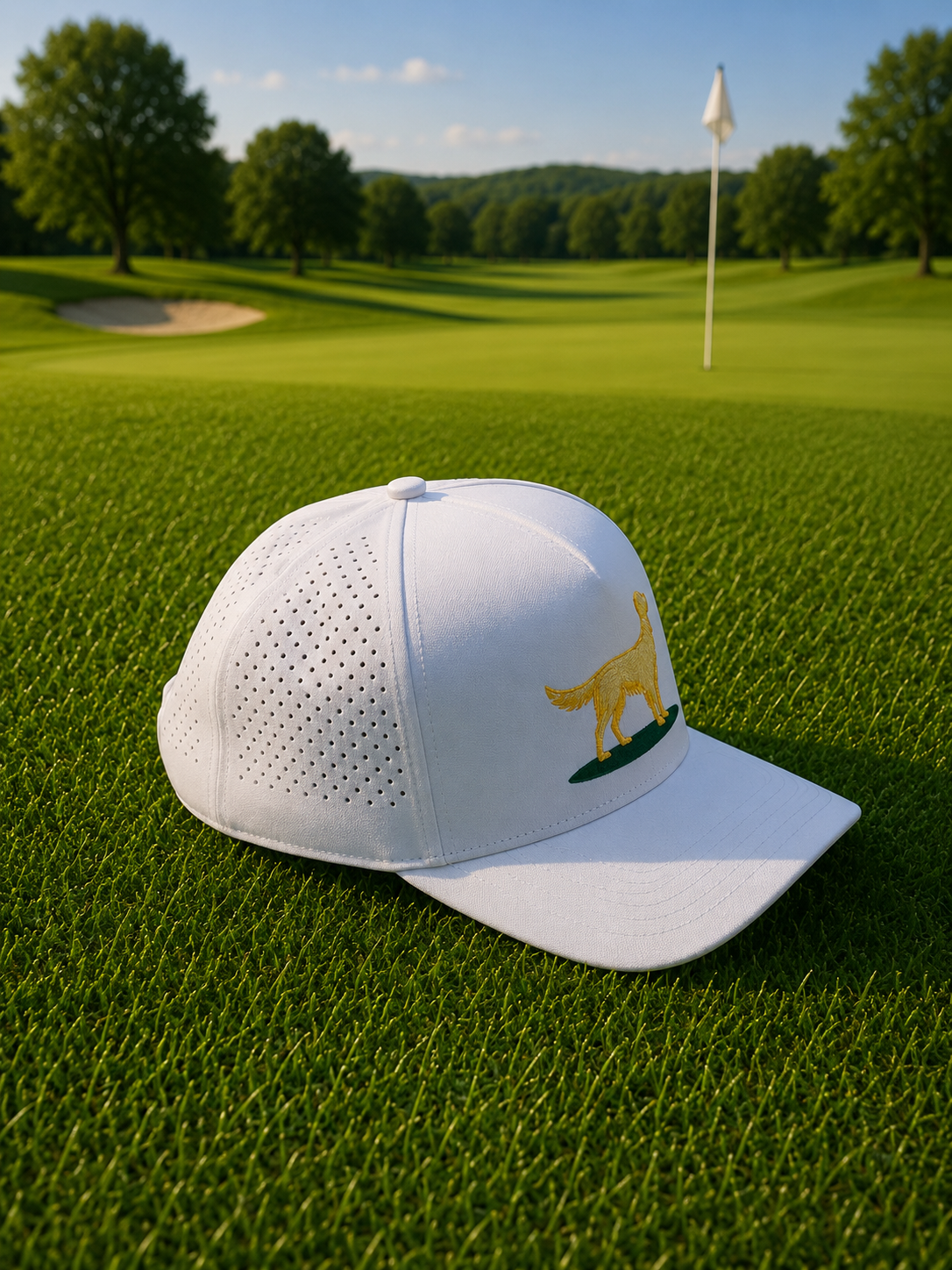 Field Golden Golf Hat