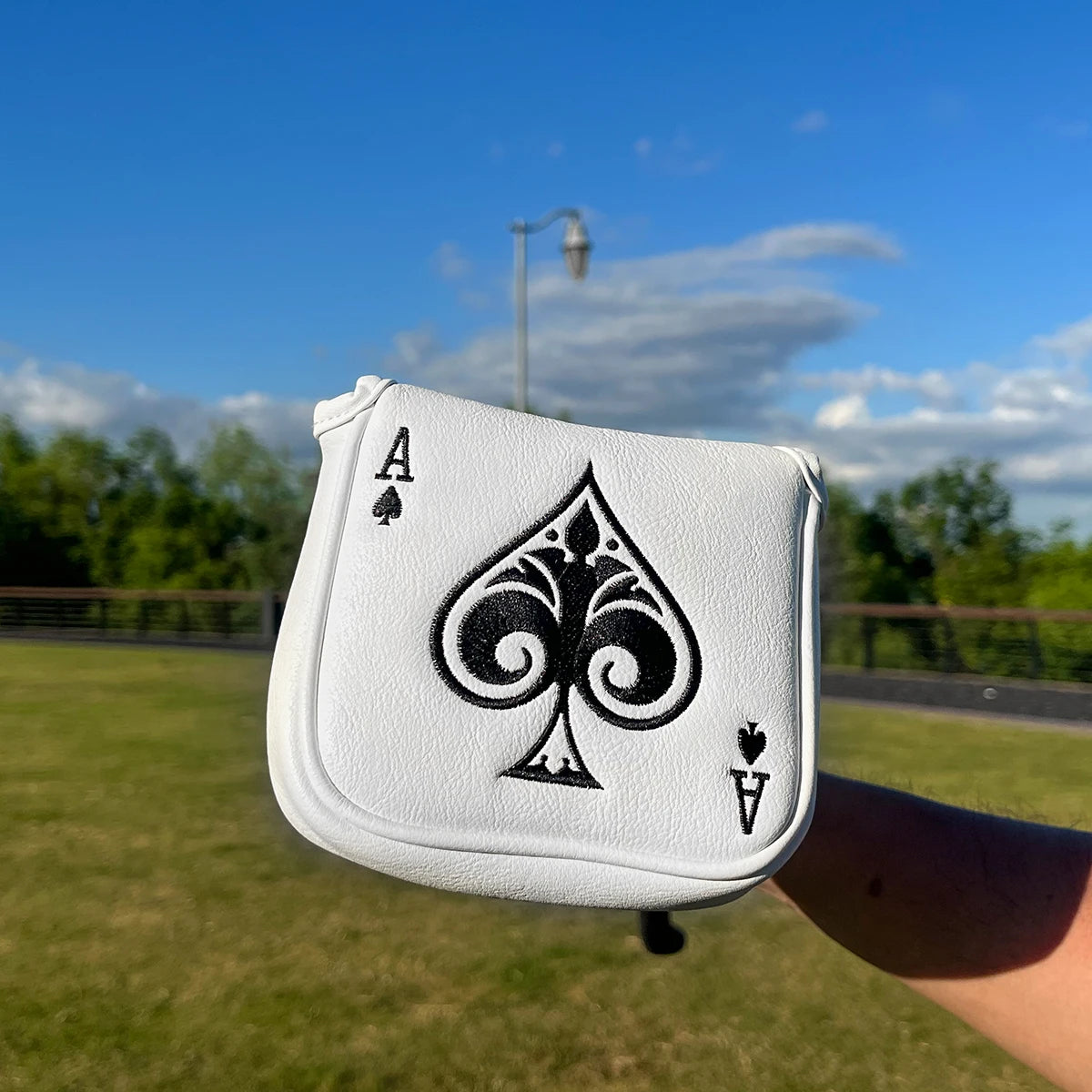 Ace of Spades Putter Head Cover - Mallet